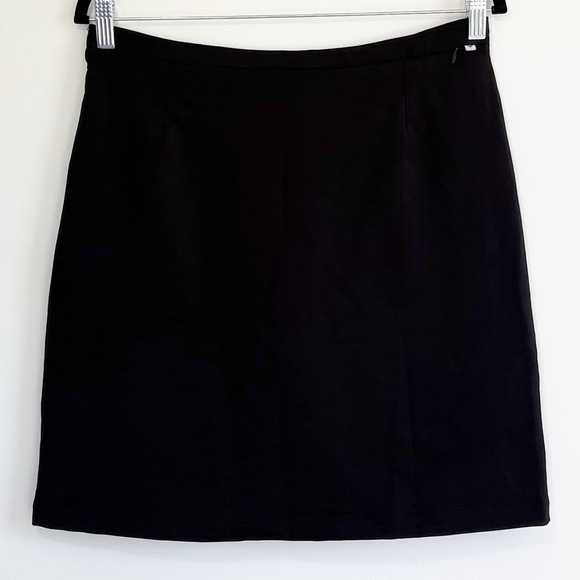 CALLAWAY Golf Skort Black Midi Mid Rise With Back Zip Black Size 8 - Picture 2 of 9